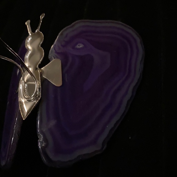 Purple Agate Butterfly - Picture 6 of 8